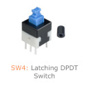 SW4: Latching DPDT Switch