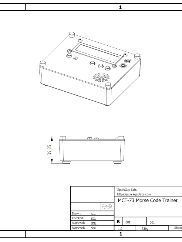 Dimensioned Drawing